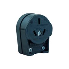 [93900] FICHA HEMBRA 2X 10A+TIERRA PATA PLANA - SALIDA LATERAL GIRATORIO - COLOR NEGRO - TOMACORRIENTES CON TRABA DE SEGURIDAD - CONFORME NORMA 2086