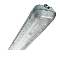 [94977] (DISCONT) ARTEF ESTANCO VACÍO P/LED TIPO FLUORESCENTE 1x 20W G13 SIN TUBO, BASE Y DIFUSOR DE POLICARBONATO