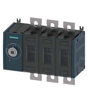 [100354304] INT SECC ROTATIVO SIN PORTAFUSIBLES 160A NH2 3 POLOS   3KD3430-0NE10-0
