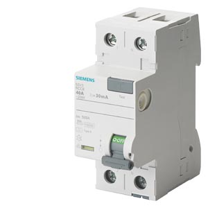 [100378558] INT DIFERENCIAL 2X  40A 300MA   5SV3614-8