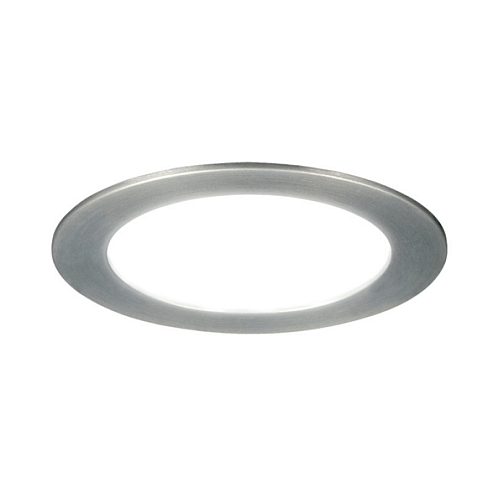 [95450] ARTEF EMPOTRABLE TECHO 6W DIAM 120MM CON LED 4000K 260LM COLOR NIQUEL MATE