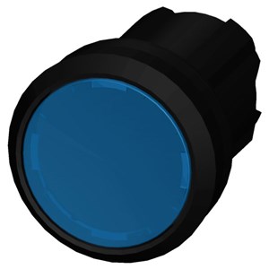 [100353753] PULSADOR LUM ACT RAS AZUL   3SU1001-0AB50-0AA0
