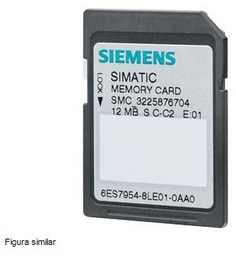 [100409392] MEMORY CARD PARA S7-1X00 CPU/SINAMICS, 3,3 V FLASH, 12 MBYTE