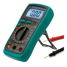 [96023] MULTIMETRO  TESTER MT-1210 C/LUZ  FUNCIONES:  -LCD de 3½ dígitos (1999)  -Óptima precisión 1.0%  -Funciones:DC corriente  -AC/DC voltaje  -Resistencia  -Continuidad  -Chequeo de diodos  -Chequeo de transistores  -Iluminación  -Ajuste manual  -Función de retención de datos  -Indicador de baja batería