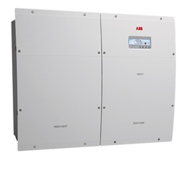 [189074] INVERSOR SOLAR HIBRIDO MONOFASICO; POT: 5,0KWAC @50°C;TEN. MAX: 600VDC;CANALES INDEP MPPT: 2;SALIDA AC: 230VAC @50HZ Y 24AAC IP65; RS484;VERSION. CON DC SWITCH   REACT2-UNO-5.0-TL