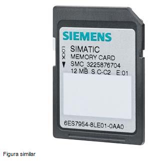 [100412818 ] SIMATIC S7  MEMORY CARD PARA S7-1X00 CPU  3,3V FLASH  256 MBYTE   6ES7954-8LL03-0AA0