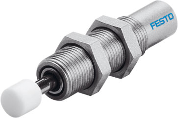 [YSR-8-8-C] AMORTIGUADOR / AJUSTE AUTOMATICO / CARRERA 8MM / CONSUMO MAX ENER 4J / AUTOREGULABLE / ROSCA M12x1