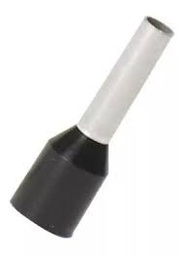 [7790465017677] PUNTERA HUECA PREAIS SIMPLE 1X 1.5MM LARGO 8MM  NEGRA   257.013 (CAJA CERRADA 100U) (EX ZE1508 - 256.013)