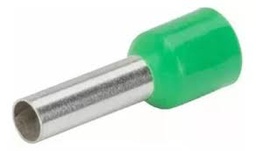 [7790465017790] PUNTERA HUECA PREAIS SIMPLE 1X 6MM  VERDE LARGO 12MM   257.025 (CAJA CERRADA 100U) (EX ZE6012 - 256.025)