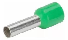 [ZE-6-12] PUNTERA HUECA PREAIS SIMPLE 1X 6MM  VERDE LARGO 12MM   257.025 (CAJA CERRADA 100U) (EX ZE6012 - 256.025)
