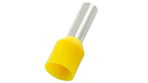 [ZE-16-12] PUNTERA HUECA PREAIS SIMPLE 1X 16MM  AMARILLA LARGO 12MM   257.029 (CAJA CERRADA 100U) (EX ZE16-12 - 256.029)
