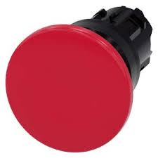 [100353733] PULSADOR HONGO ACT Ø40MM PLAST SIN CONTACTOS IP69K ROJO SIN RETENCION   3SU1000-1BD20-0AA0