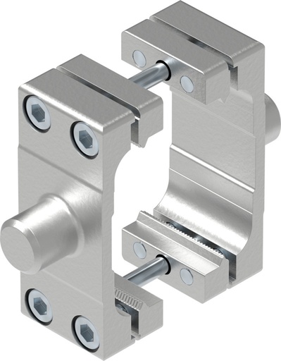 [DAMT-V1-40-A] BRIDA BASCULANTE CENTRAL / ISO 15552 / TAMAÑO 40 / ACERO CINCADO