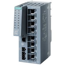 [100396615] SCALANCE XC208 MANAGEABLE LAYER 2 IE-SWITCH; 8X 10/100 MBIT/S RJ45 PORTS; 1X CONSOLE PORT; DIAGNOSITICS-LED; REDUNDANT POWER SUPPLY; TEMP RANGE -40°C UP TO +70°C; MOUNTING WALL/DINRAIL, S7 DINRAIL C-PLUG SLOT; REDUNDANCY FUNCTIONS; OFFICE FEATURES(RSTP,VLAN,...); PROFINET IO-DEVICE; ETHERNET/IP-CONFORMAL   6GK5208-0BA00-2AC2