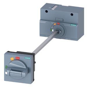 [100373204] ACCIONAMIENTO EN PUERTA ROTATIVO  C/ EJE 300MM  GRIS P/ 3VA12   3VA9257-0FK21