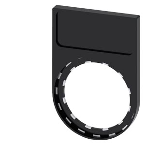 [100364730] MARCO PORTAPLACA RASANTE 12.5x27mm   3SU1900-0AG10-0AA0