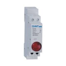 [98960] INDICADOR LUMINOSO PARA RIEL DIN DE 230 VCA COLOR ROJO