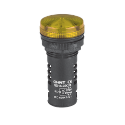 [98967] OJO DE BUEY D22MM COLOR AMARILLO LED RES 24V