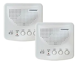 [99131] INTERCOMUNICADOR 2 CANALES, NO LLEVA CABLEADO. ALTAVOZ 220V 2 BASES