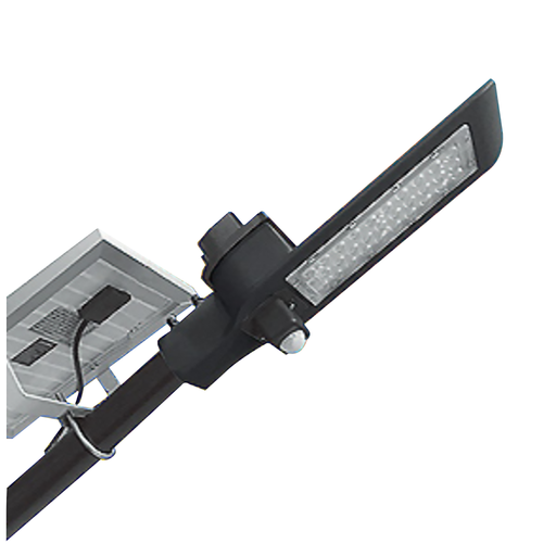 [99225] (CONSULTAR) LUZ DE SEGURIDAD SOLAR INALAMBRICA 40W LED RECARGABLE C/BATERIA DE LITIO INCORPORADA, APTO INTEMPERIE IP65, ULTRA SLIM, MODO NOCHE (LUZ ATENUADA) + SENSOR DE MOVIMIENTO   SOLAR GARDEN   -   KIT DE INSTALACION (BARRAL) INCLUIDO