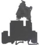 [BDN-SI-520-LL024] (CONSULTAR) BORNE PORTAFUS Y SECC DOBLE PISO P/FUS 5X 20MM C/LED 15-30VCA/CC MONTAJE UNIV   093.003