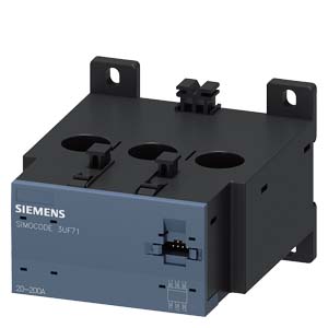 [100017998] RELE LOGICO PROGR MOD MED CORRIENTE REG 20-200A    ANCHO 120MM   TRAFO C/ PRIM. PASANTE   3UF7103-1AA00-0