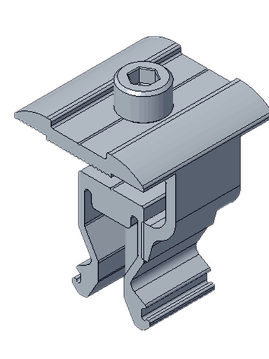 [193401] FIJADOR INTER PANELES SOLARES DE ALUMINIO DE TIPO UNIVERSAL