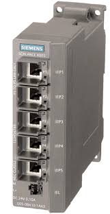 [100390989] SCALANCE X005, IE ENTRY LEVEL SWITCH INDUSTRIAL ETHERNET UNMANAGED 5 X 10/100MBIT/S RJ45 PORTS, LED DIAGNOSTICO, IP30, ALIMENTACION DC 24 V, COLLAR DE RETENCION CONFORME A PROFINET   6GK5005-0BA10-1AA3
