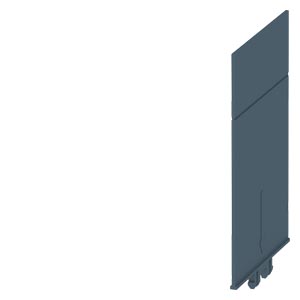 [100424009] PLACA SEPARADORA DE FASES P/SECCIONADORES 3KD DE 4 POLOS (8 PLACAS) TAMAÑO 3   3KD9308-8