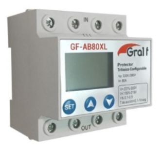 [101638] PROTECTOR DE TENSION CON VOLTIMETRO Y NEUTRO TRIFASICO CONFIGURABLE