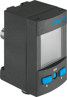 [*102744] PRESOSTATO SPAU-V1R-H-G18FD-L-PNLK-PNVBA-M8U / -1/0 BAR - PRES RELAT. / 20-30VDC / R1/8 / PNP-NPN-IO-LINK  -  0-10V - 1-5V - 4-20MA / CONEX ELEC M8 / P/ RIEL DIN / PANT. LCD RETROALIM.