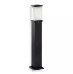 [103076] FAROLA ALUMINIO CUADRADA 3&quot; X 50CM E-27 COLOR GRAFITO
