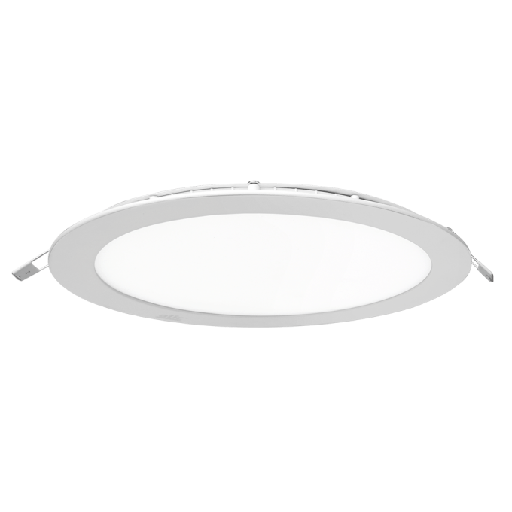 [103763] PANEL LED EMBUTIDO 12W REDONDO BLANCO LUZ CALIDA DIAM 170MM