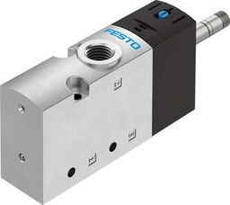 [8036672] VALVULA VUVS-LT30-M32C-MD-G38-F8 / 3/2 NC / MUELLE MEC / CONEX NEU G3/8 / NUCLEO STD 8MM / ACCION MAN AUX C/ ENCLAV