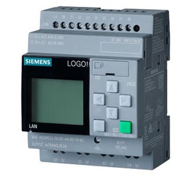 [100690321] (Hasta Agotar Stock)  LOGO! 8.3 24RCE, MODULO LOGICO,DISPLAY FA/E/S: 24VCA/24VCC/RELE, 8 DI/4 DO, MEM. 400 BLOQUES, POSIBILIDAD DE AMPLIACION MODULAR, ETHERNET, SERVIDOR WEB INTEGRADO, DATALOG, PAGINAS WEB PERSONALIZADAS, TARJETA MICROSD ESTANDAR PARA LOGO! SOFT COMFORT A PARTIR DE V8.3, PROYECTOS ANTERIORES EJECUTABLES CONEXION A LA NUBE EN TODOS LOS APARATOS BASE LOGO! 8.3 (ex *94221)