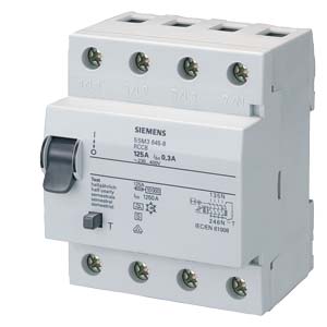 [100383917] INT DIFERENCIAL 4X  63A 300MA   5SV3646-8