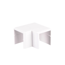 [104750] CURVA PLANA P/CANAL 18X 21MM BLANCO   605.201