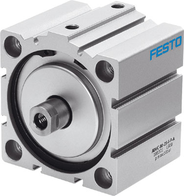 [188235] CILINDRO ADVC-40-20-I-P-A / DOBLE EFEC / EMB 40MM / CARRERA 20MM / AMORT ANILLOS ELAST / CONEX NEU G1/8 / VASTAGO ROSCA INT / P/ DETEC POSI