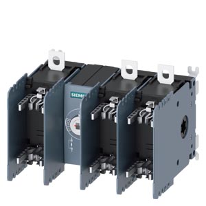 [100473613] INT SECC ROT C/ PORTAFUS T000/00 125A TAM 2  3P  ACCION FRONT. CENTRADO.  BASE S/ MANETA   CONEX. PLANA   3KF2312-0MF51