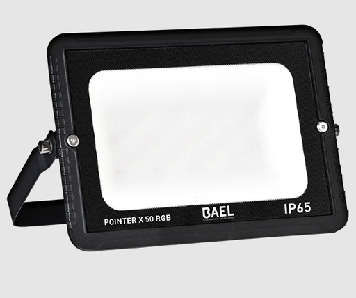 [105542] PROY LED RGB 50W ULTRA DELGADO INYEC ALUM IP65 220VCA (165~245VCA) 25000HS RGB+BLANCO FRIO+NEUTRO+CALIDO (EX POINTER 50 RGB)