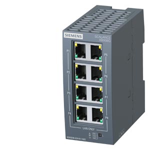 [100404723] SCALANCE XB008G, 8 X 10/100/1000 MBIT/S RJ45   6GK5008-0GA10-1AB2