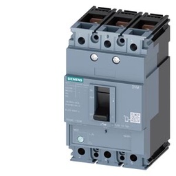 [100346391] (Sin Entrega) INT COMPACTO 3VM1 415V, IN:100A, 3-POLOS, ICU:36KA, IR:70-100A,  FRAME 160  C/ PROTEC. SOBRECARGA Y CORTOCIRCUITO.  CONEX. TORNILLO