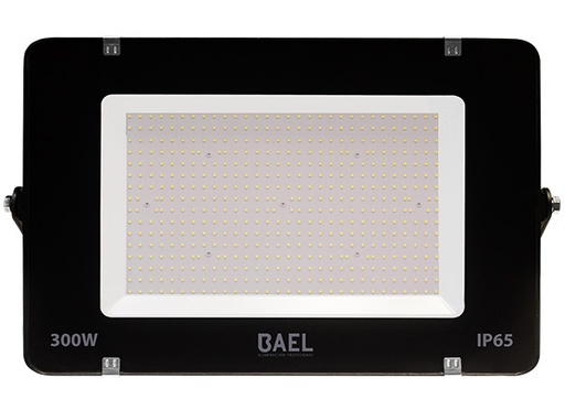 [108128] PROY LED 300W ULTRA DELGADO INYEC ALUM IP65 220VCA 33000lm 6000K 30000HS MEDIDAS 490x380x50