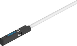 [*108995] SENSOR SMT-10M-PS-24V-E-2,5-L-OE / RANURA C / SAL PNP / NA / 3 HILOS / TENSION 24VDC / CABLE 2,5M / EXT. ABIERTO - 3 HILOS