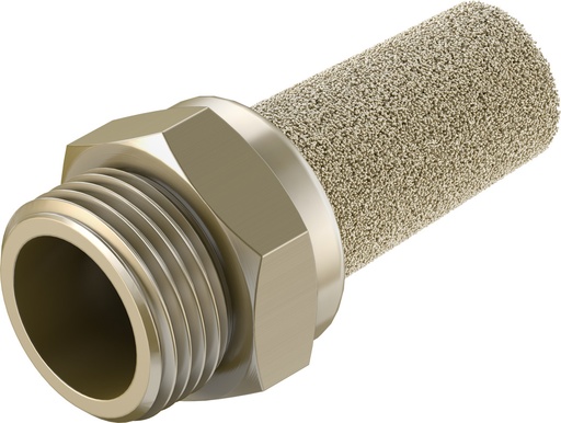 [AMTE-M-LH-N38] SILENCIADOR / ROSCA 3/8 NPT / MATERIAL BRONCE / EJECUCION LARGA