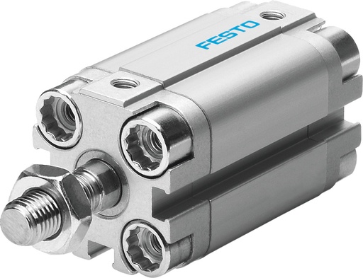 [ADVU-25-10-A-P-A] CILINDRO / DOBLE EFEC. / EMB. 25MM / CARRERA 10MM / CONEX. NEU. M5 / P/ DETEC. POSI. / VAST. ROSCA EXT. / AMORT. TOPES ELAST.