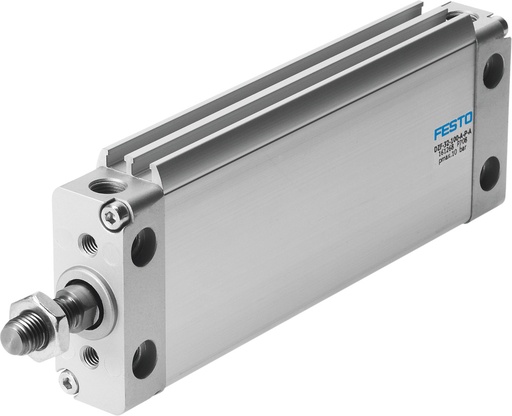 [*110729] CILINDRO PLANO DZF-32-40-A-P-A /  DOBLE EFEC / EMB 32MM / CARRERA 40MM / AMORT TOPES ELAST / P/ DETEC POSI / VAST. ROSCA EXT. / CONEX NEU G1/8
