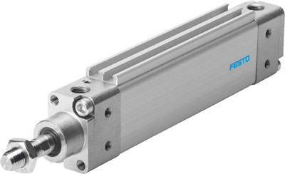 [*110839] CILINDRO DZH-25-100-PPV-A / DOBLE EFEC / EMB 25MM / CARRERA 100MM / AMORT NEU REGU / P/DETEC POSI / CONEX NEU G1/8