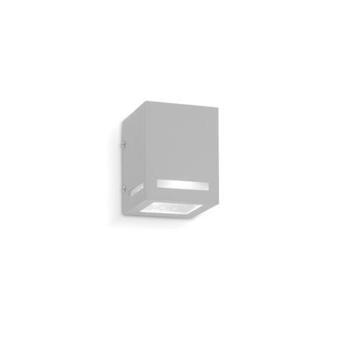 [110951] APLIQUE P/GU10 UNIDIRECCIONAL ALUMAT MICROTEXTURADO (ALUMINIO)