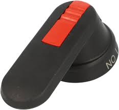 [*110955] Manija negra IP65 tipo pistola L=95mm con bloqueo candado y de puerta para OT315…400     OHB95J12